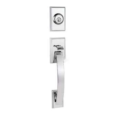 Kwikset Tavaris Exterior Single Cylinder Handleset Trim 800TVH-26-SMT-6AL-RCS-LIP